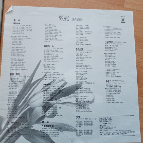 CBS Vinyl Chinese with FREE poster - Picture 5 of 16